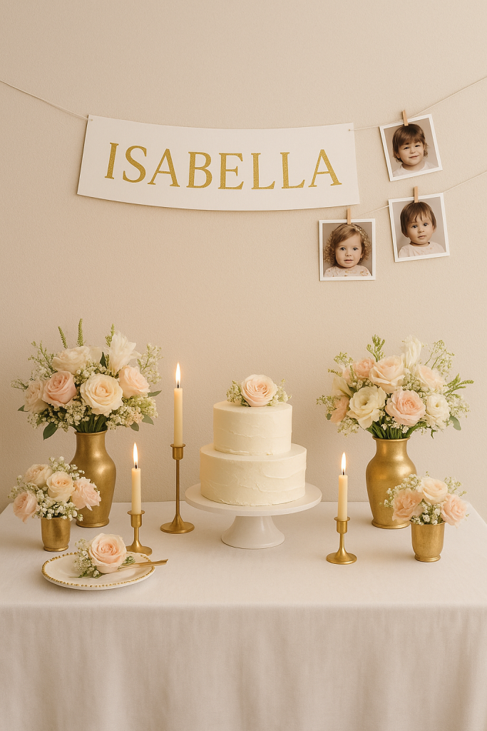 Decoração de Festa de 15 Anos Simples