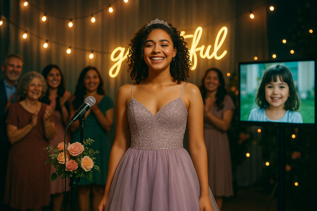 Texto Cerimonial de Debutante Moderno