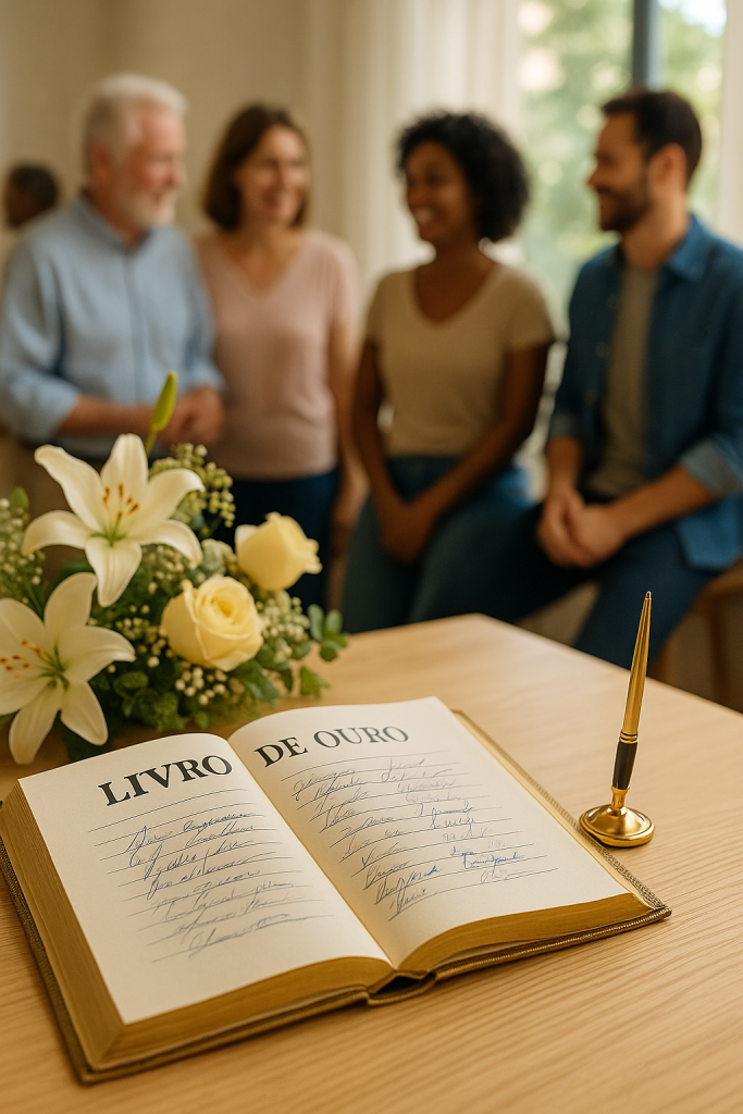 Texto de Abertura Livro de Ouro para Arrecadar Fundos