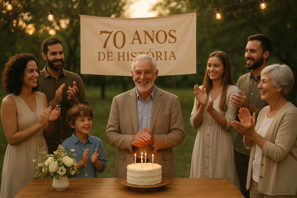 Texto Para Cerimonial de Aniversário de 70 Anos